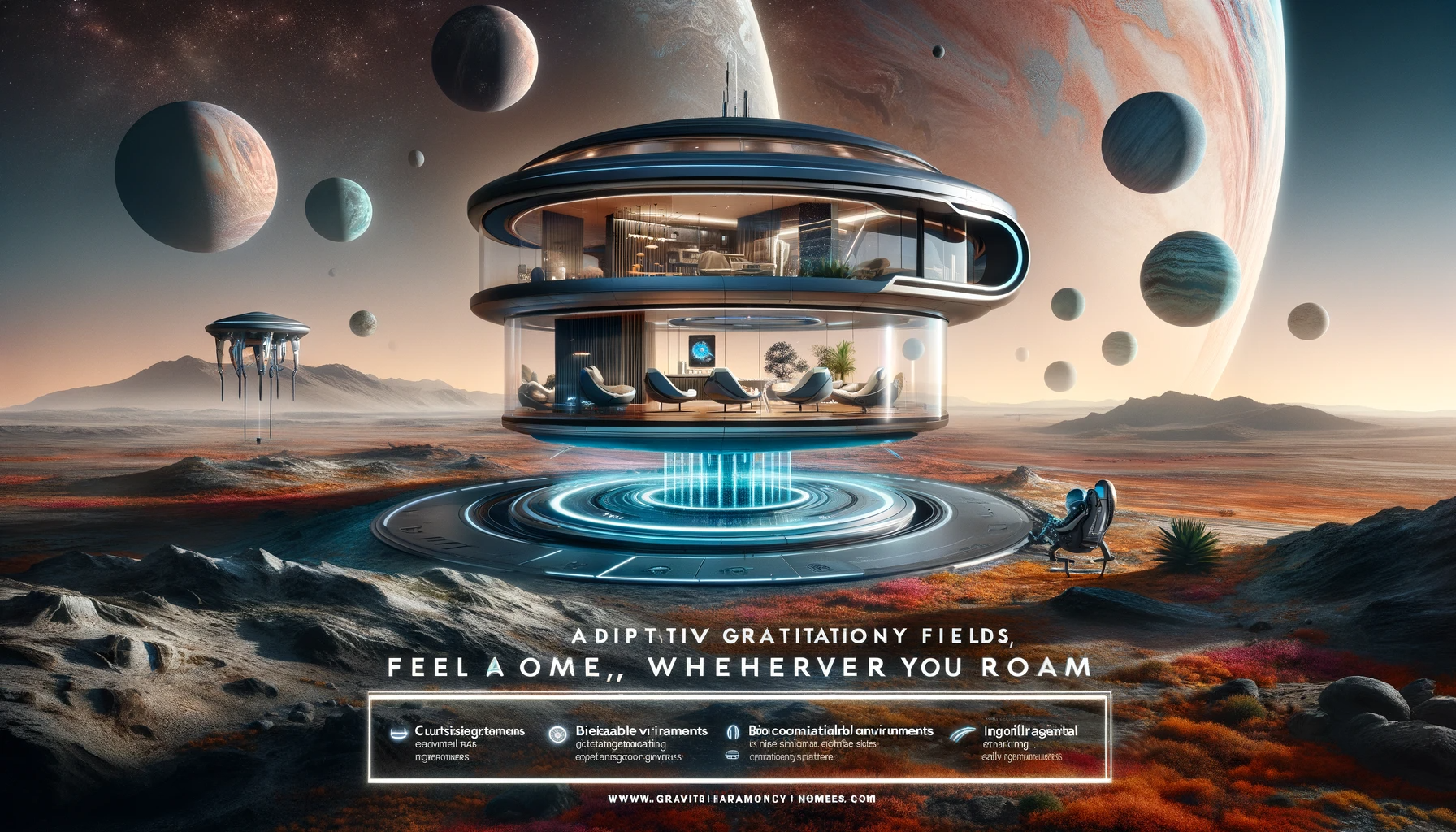 Gravitational Harmony Homes